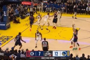 不做人!博格丹两个空位三分:一个铁了 另一个三不沾